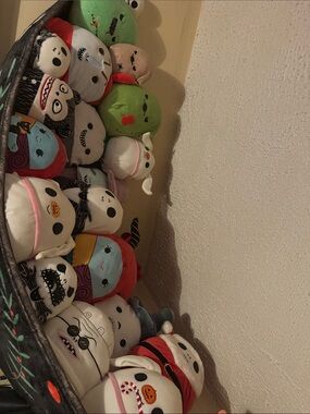 Nightmare before Christmas squishmallows set of 21 different ones! NWT